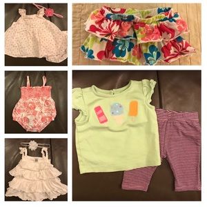 [3/3-6m] EUC Baby Girl Lot